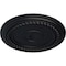 Ekena Millwork Alexandria Rope Ceiling Medallion (Fits Canopies up to 4 5/8"), 19 5/8"OD x 1 1/2"P, Steel Gray CM18ALSGS - alternate 2